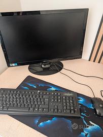PC gaming RX580 + Monitor 24 + tastiera LEGGI
