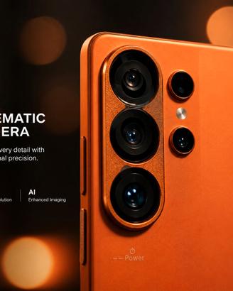 Smartphone Cinese S26 Ultra 5G Arancione 16GB/1TB