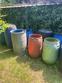 Bidoni per la raccolta dell’acqua piovana