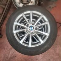 4 cerchi+gomme con sensori 205/50 R16