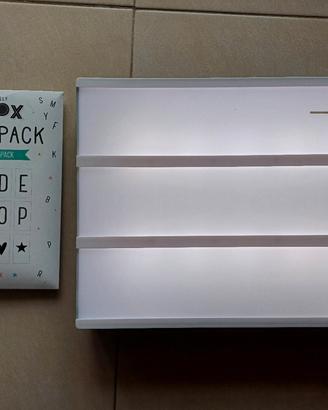 Light box mai usata
