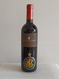 Bottiglia da collezione con logo INTER