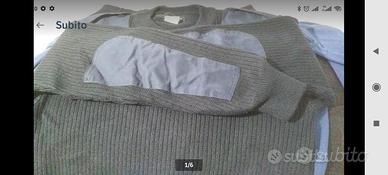 MAGLIONE BLU M.M. MARINA MILITARE TAGLIA M nuovo