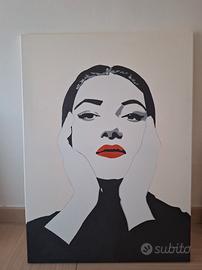Quadro originale Maria Callas – Acrilico 