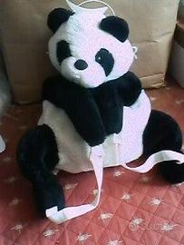 Zainetto a forma di PANDA peluche