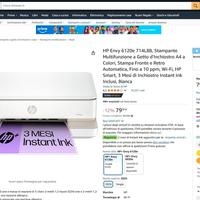 📦 Stampante HP Envy 6120e – Nuova