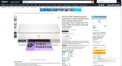 📦 Stampante HP Envy 6120e – Nuova
