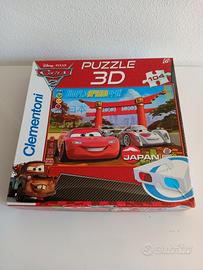 Puzzle " Cars " - Pz 104 con occhiali 3D