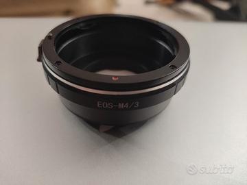 Anello adattatore Canon EOS Micro 4/3
