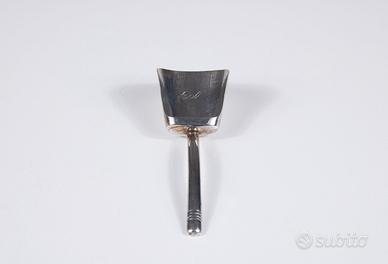 Caddy spoon argento 800 Galbiati Milano anni ’30