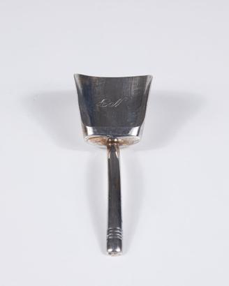 Caddy spoon argento 800 Galbiati Milano anni ’30