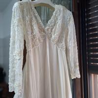 Abito da sposa artigianale