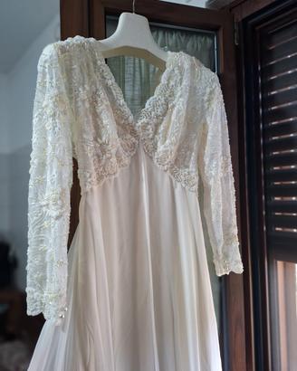 Abito da sposa artigianale