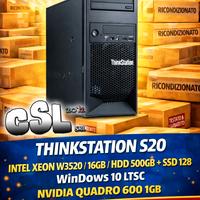 LENOVO THINKSTATION S20  INTEL CORE I7 - SSD