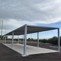 Gazebo-pergola 5x5 accoppiati