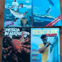 4 riviste pesca in mare