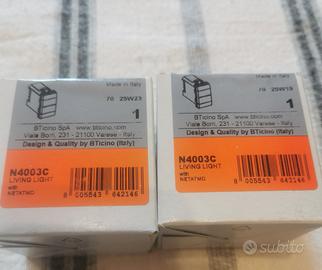 N4003C 2 pezzi deviatori connessi bticino 