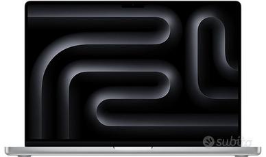 MacBook Pro 16 argento m3 Max 128 GB ram 2TB ssd