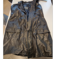 Pollini Giaccone pelle uomo tg. 56 vintage