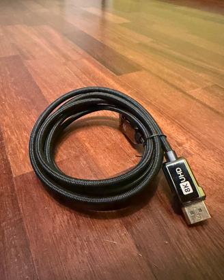 Cavo DisplayPort – DisplayPort 8K UHD alta qualità