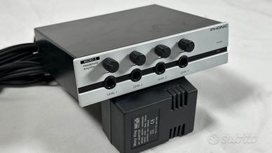 Phonic Micro II amplificatore cuffie 4 uscite head