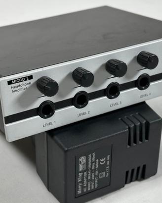 Phonic Micro II amplificatore cuffie 4 uscite head