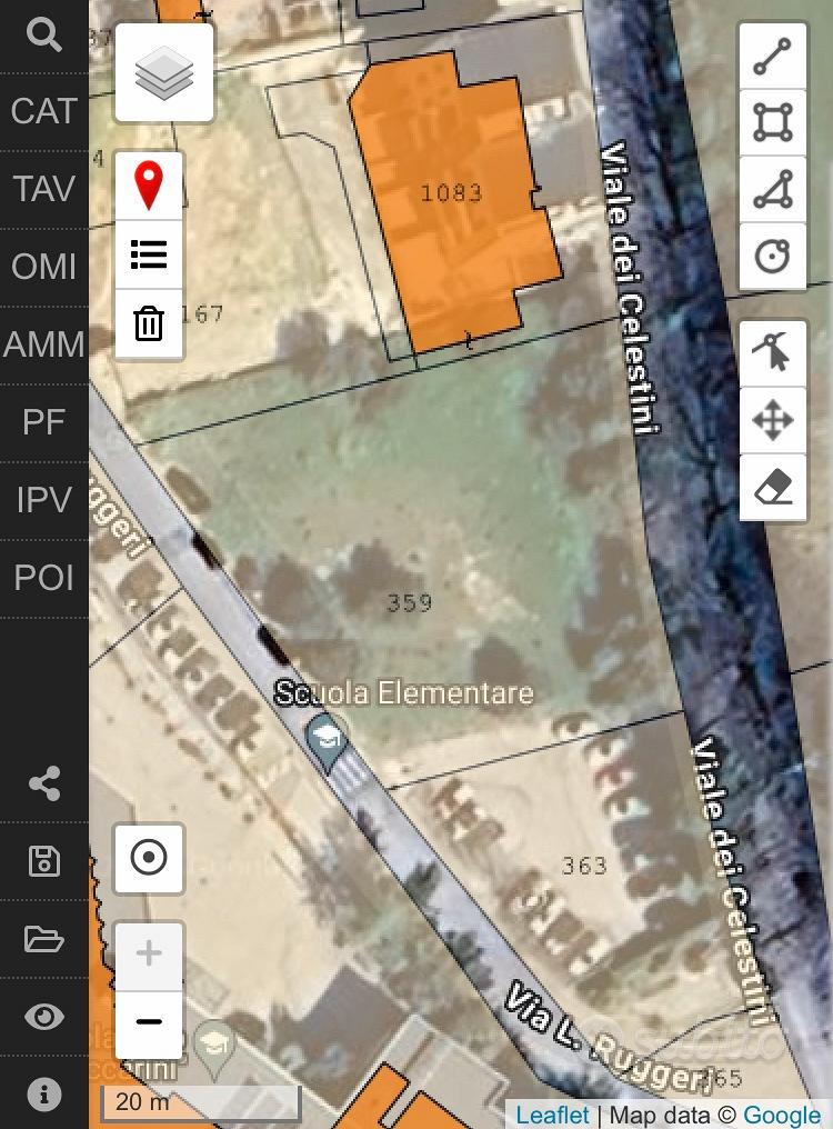 Terreno Edificabile 1540m² L.Ruggieri/Via Colle - Vista 4
