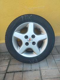 cerchi in lega 6jx14H2 con 4 gomme Opel Corsa 