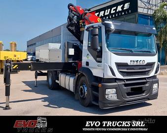 IVECO STRALIS 310 CON GRU PALFINGER