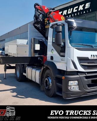 IVECO STRALIS 310 CON GRU PALFINGER