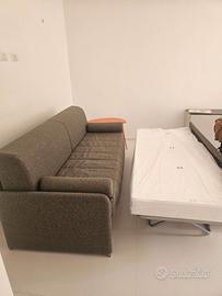 divano letto con letto estraibile