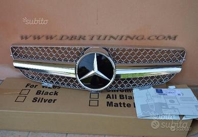 Calandra look SL Mercedes CLK W209 02-09 cromata