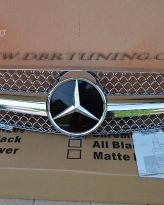 Calandra look SL Mercedes CLK W209 02-09 cromata