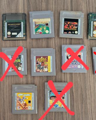 Cartucce Gameboy Classic/Gameboy advance