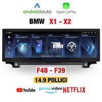 Display Carplay 14.9 pollici BMW X1 X2