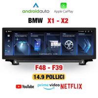 Display Carplay 14.9 pollici BMW X1 X2