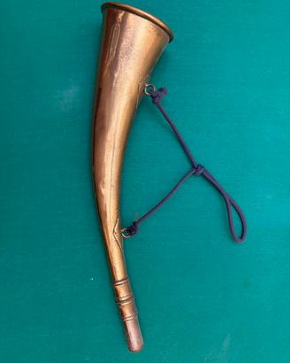 TROMBA DA CACCIA OTTONE VINTAGE