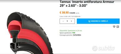 INSERTO ANTI FORATURA MTB TANNUS 29/27.5