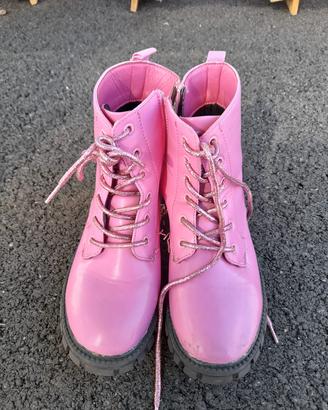 scarpe rosa original marines taglia 33