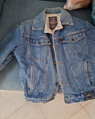 Giacca di jeans imbottita