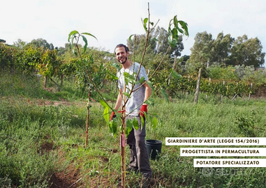 Giardiniere, piante e fertilizzanti
