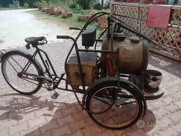 Triciclo bicicletta disinfettante pezzo unico