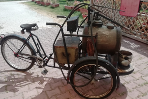 Triciclo bicicletta disinfettante pezzo unico