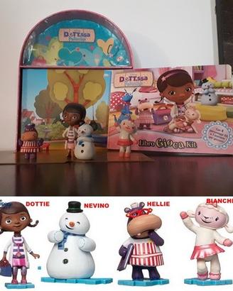 Dott.ssa Peluche Con 4 personaggi 3D e 1 scenario
