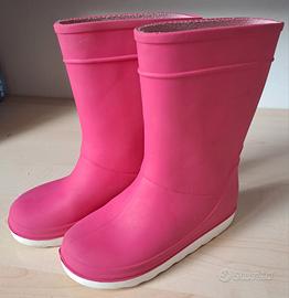 Stivaletti in gomma rosa bambina