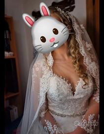 Abito da sposa in Raso e pizzo