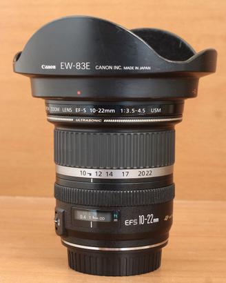 Canon EF-S 10-22 F. 3.5-4.5 USM