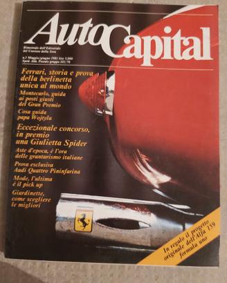 Autocapital n.1 maggio giugno 1981