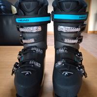  Scarponi da sci HEAD neri e azzurri