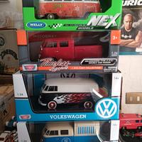 LOTTO DI 4 MODELLINI VOLKSWAGEN T1 